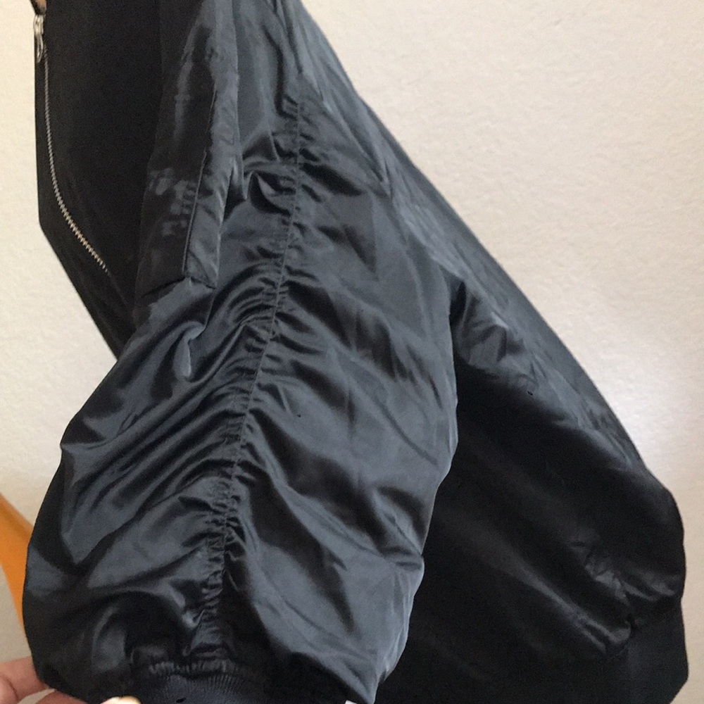 Pull& Bear Oversized Bomber Jacket - image 8